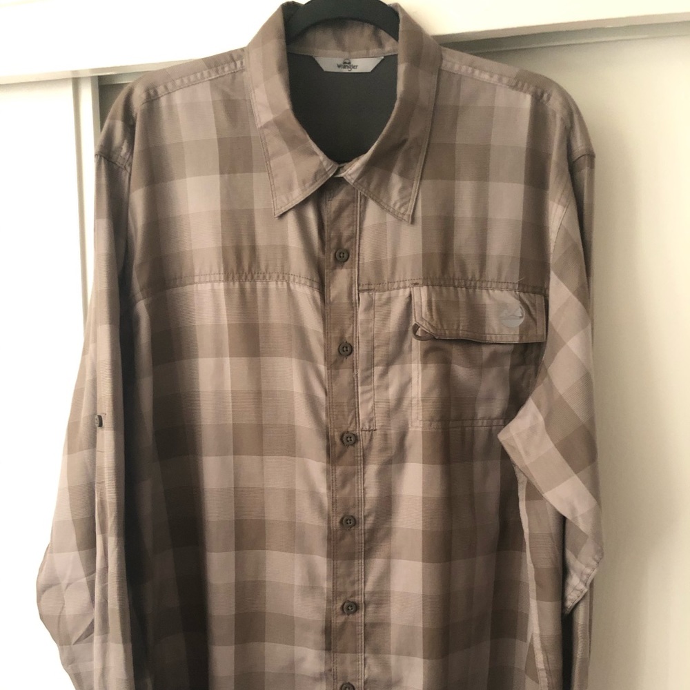 Wrangler-Outdoor Long Sleeve ButtonDown Men’s XL